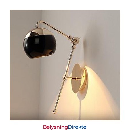 Moderne Minimalisme Kreativ Vegglampe Stue Soverom Arbeidsrom Glass Karakter Designer Vegglampe