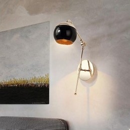 Moderne Minimalisme Kreativ Vegglampe Stue Soverom Arbeidsrom Glass Karakter Designer Vegglampe