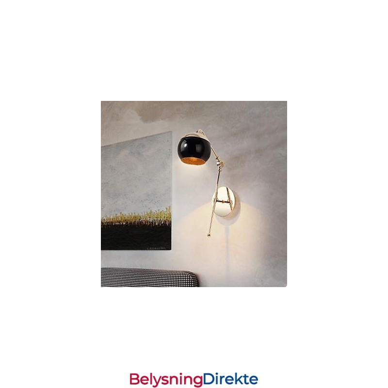 Moderne Minimalisme Kreativ Vegglampe Stue Soverom Arbeidsrom Glass Karakter Designer Vegglampe