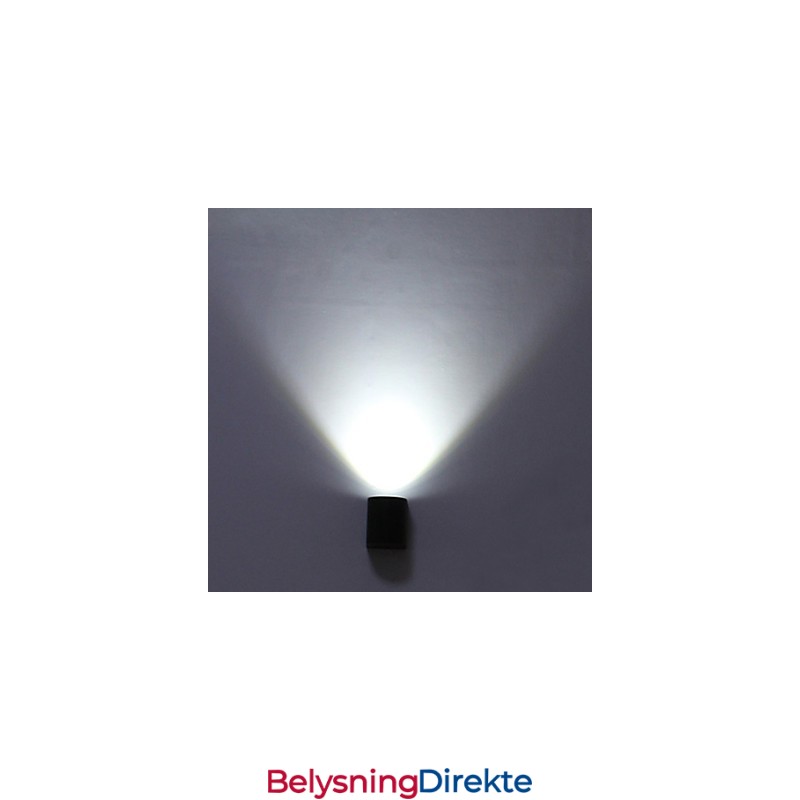 Utendørs Vegg Lmap Vanntett Ip65 Utendørs Veggbelysning Vegglampe Balkongvegglampe