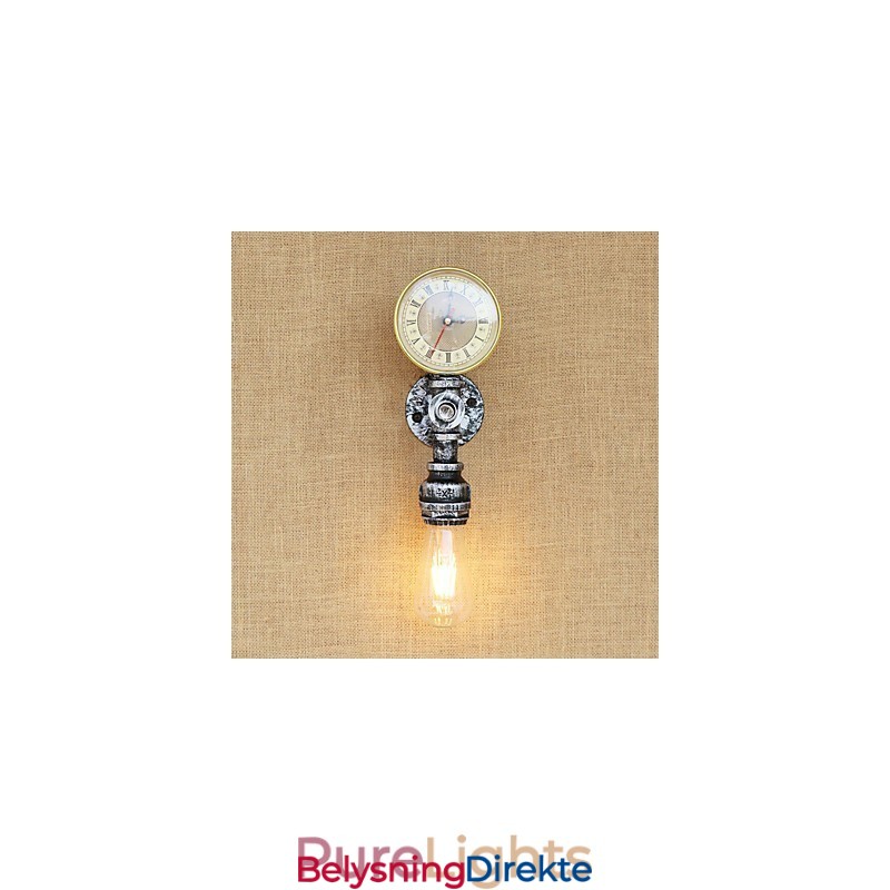 Enkel Landlig Retro-Malerifunksjon For Mini-Stil Omgivelseslys Vegglampe