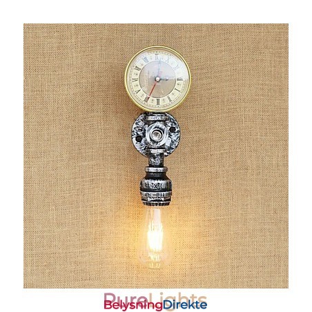 Enkel Landlig Retro-Malerifunksjon For Mini-Stil Omgivelseslys Vegglampe