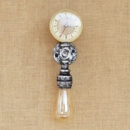 Enkel Landlig Retro-Malerifunksjon For Mini-Stil Omgivelseslys Vegglampe