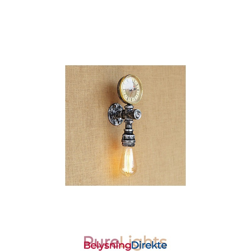 Enkel Landlig Retro-Malerifunksjon For Mini-Stil Omgivelseslys Vegglampe