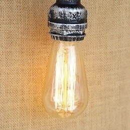 Enkel Landlig Retro-Malerifunksjon For Mini-Stil Omgivelseslys Vegglampe