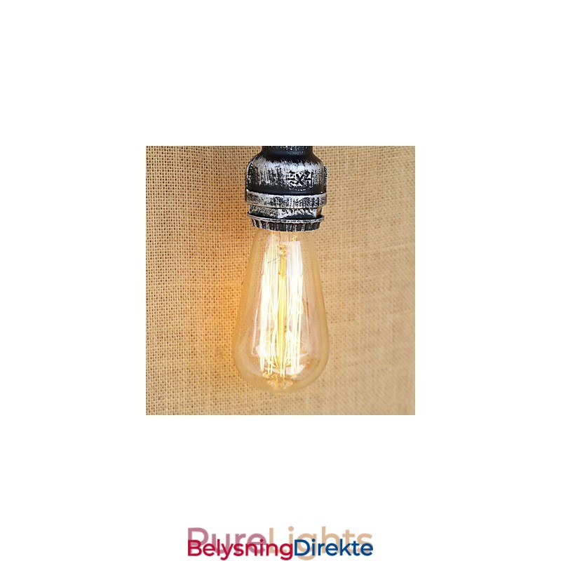 Enkel Landlig Retro-Malerifunksjon For Mini-Stil Omgivelseslys Vegglampe