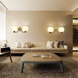 Enkel, Moderne Og Samtidskunstnerisk Galvanisert Funksjon For Svingarm, Øyebeskyttelse, Omgivelseslys, Vegglampetter