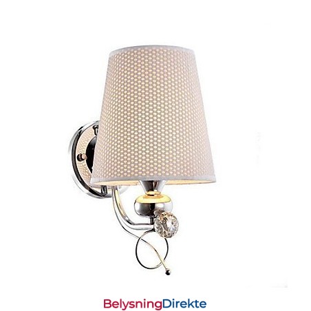 Moderne Samtids Galvanisert Opplyst Vegglampe Vegglampe