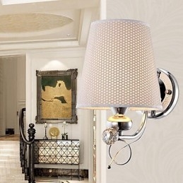 Moderne Samtids Galvanisert Opplyst Vegglampe Vegglampe