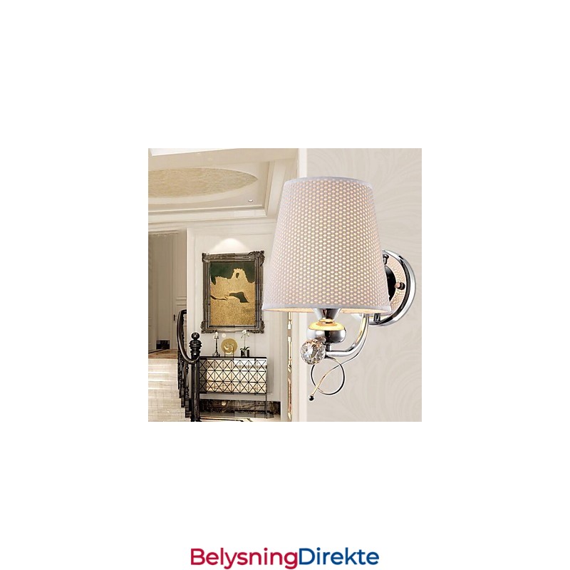 Moderne Samtids Galvanisert Opplyst Vegglampe Vegglampe