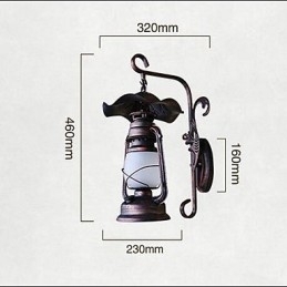 Vintage Andre Funksjoner Downlight Vegglampetter Vegglampe