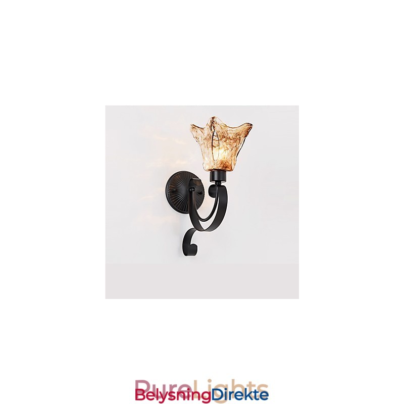 Vegglampe Enkel Stuelampe Jern Dekorativ Soverom Nattbordslampe Korridorlampe