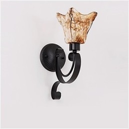 Vegglampe Enkel Stuelampe Jern Dekorativ Soverom Nattbordslampe Korridorlampe