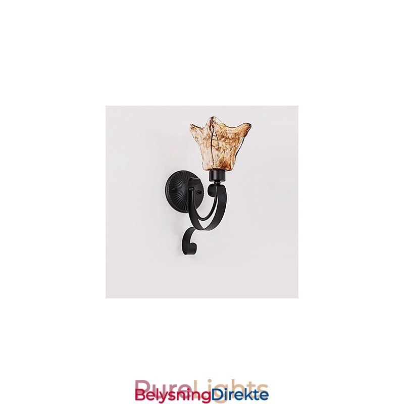 Vegglampe Enkel Stuelampe Jern Dekorativ Soverom Nattbordslampe Korridorlampe