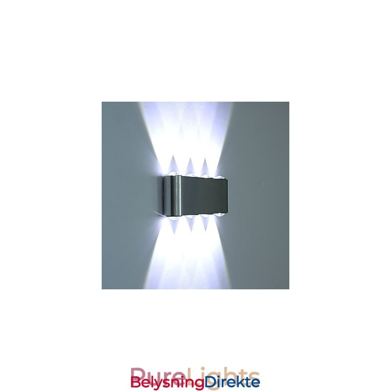 Moderne Vegglampe Til Innendørs Gang, Vegglampe I Aluminium, Dekorativ Belysning, Integrert