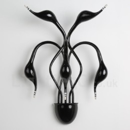 Svanehode Moderne Samtidsstil Flerfarget Omgivelseslys Vegglampe Vegglampe