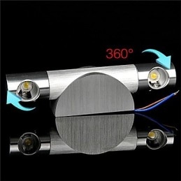 Moderne Vegglampe, Vinkeljusterbar, Dekorativ Spotlight For Hjemmestudio, Hall, Veranda, Korridor, Nattbord, Soverom