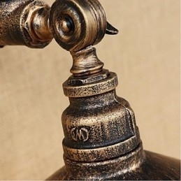 Rustikk Hyttemaling For Omgivelseslys Vegglampe Med Vegglampe