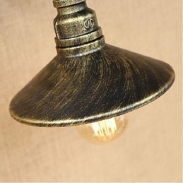 Rustikk Hyttemaling For Omgivelseslys Vegglampe Med Vegglampe