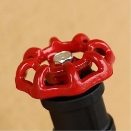 Rustikk Hyttemaling For Omgivelseslys Vegglampe I Svart