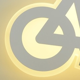 Integrert Moderne, Samtidsmalerfunksjon For Omgivelseslys Vegglampe Med Vegglampe