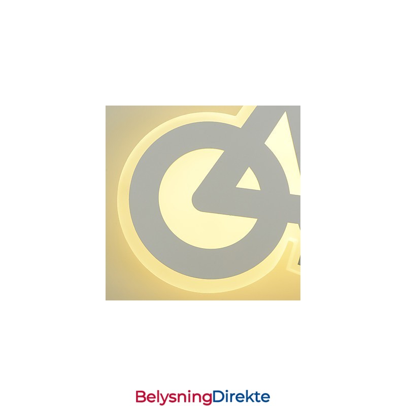 Integrert Moderne, Samtidsmalerfunksjon For Omgivelseslys Vegglampe Med Vegglampe