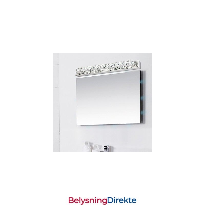 Lang Speillampe Av Høy Kvalitet Baderomslamper Metall- Og Krystallvegglampe