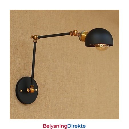 Nostalgisk Kreativ Restaurantbar Vegglampe Med Lang Arm