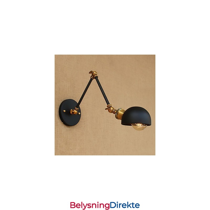 Nostalgisk Kreativ Restaurantbar Vegglampe Med Lang Arm