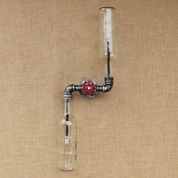 Smijernsloft The Bottle Pipe Bottle Vegglampehylle