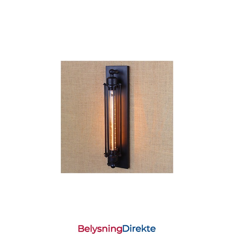 Europeisk Retro Klesbutikk Restaurantscene Dekorativ Kunst Vegglampe