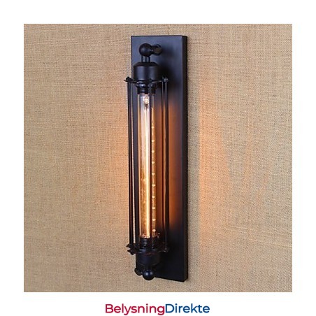 Europeisk Retro Klesbutikk Restaurantscene Dekorativ Kunst Vegglampe