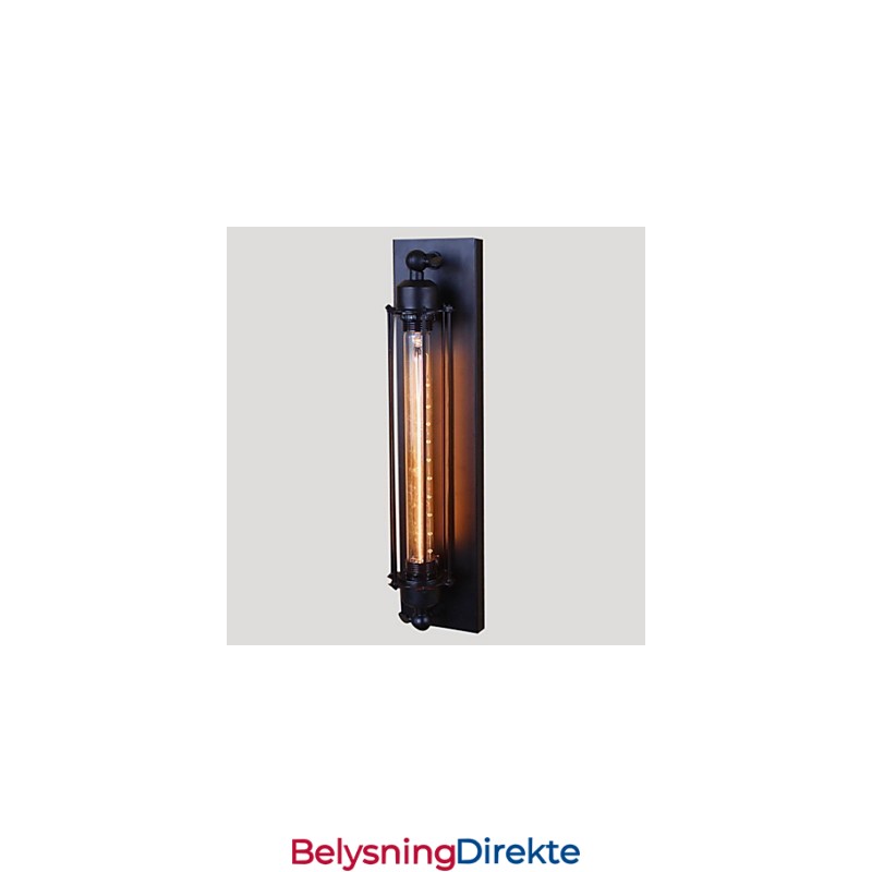 Europeisk Retro Klesbutikk Restaurantscene Dekorativ Kunst Vegglampe