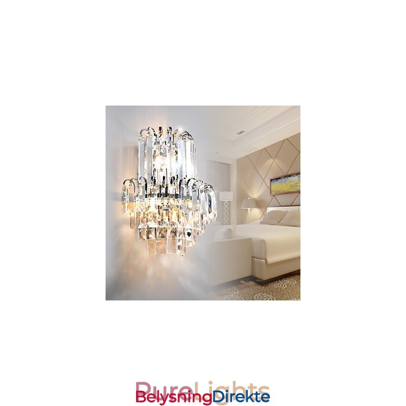 Vegglampetter Krystall Moderne Samtids Glass