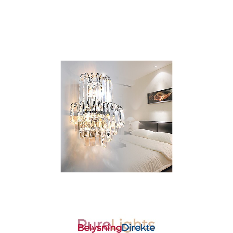 Vegglampetter Krystall Moderne Samtids Glass