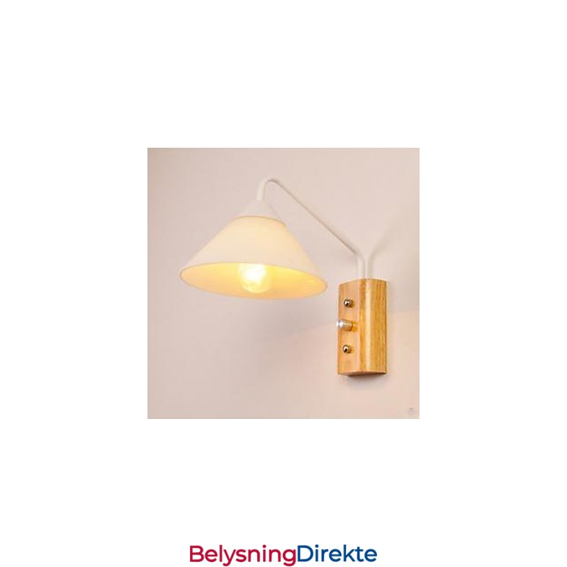 Japansk Koreansk Midtgang Veranda Trapp Soverom Nattbordslampe Vegglampe Glass Tre