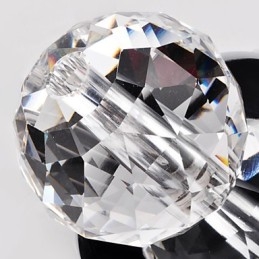 Moderne Samtids Krystall Mini Stil Krom Metall Innfelt Montering