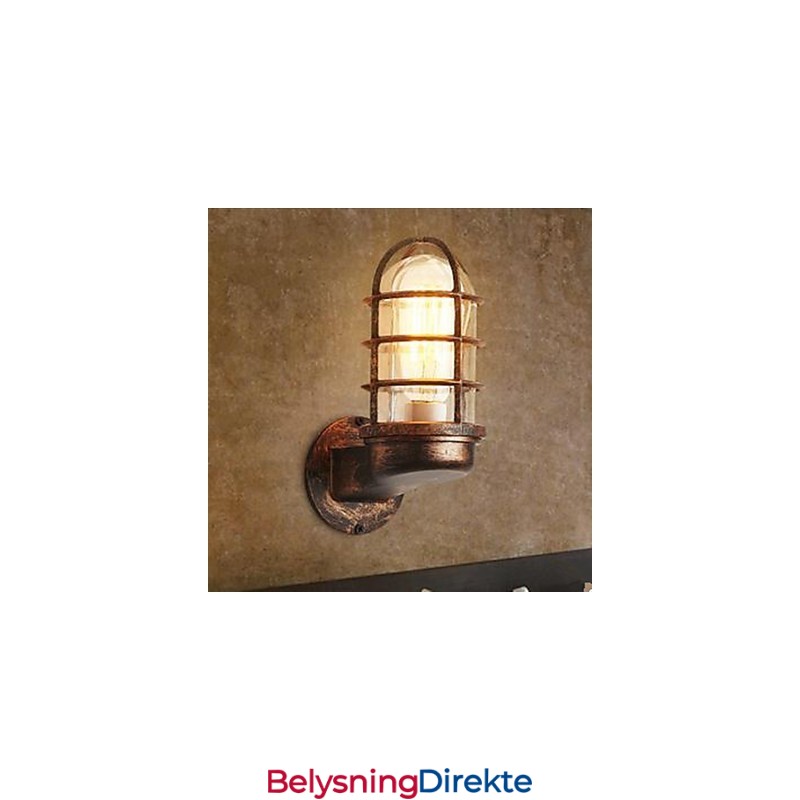 Stue Kaffebar Klesbutikk Bar Balkong Retro Vegglampe