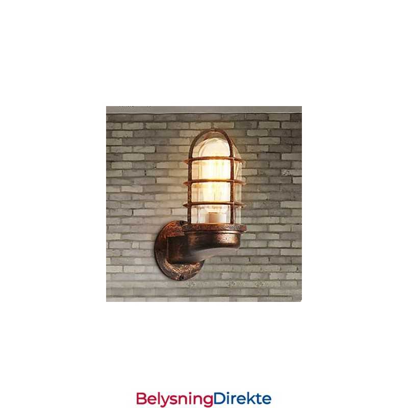 Stue Kaffebar Klesbutikk Bar Balkong Retro Vegglampe