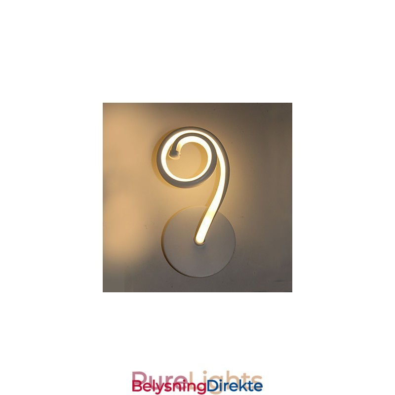 Enkel Moderne Lampe Nattbordslampe Vegglampe Aluminiumslampe Korridor Balkongbelysning