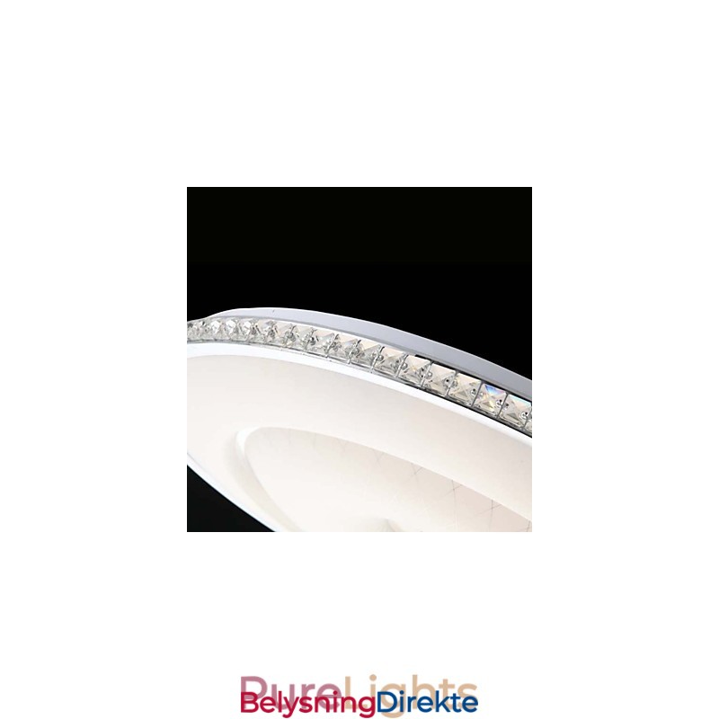 Innfelt Krystall Moderne Samtidsmetall Metall