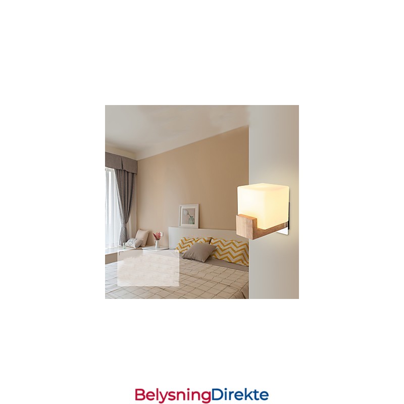 Moderne Samtidsmaleri Funksjon For Øyebeskyttelse Omgivelseslys Vegglampe Vegglampe