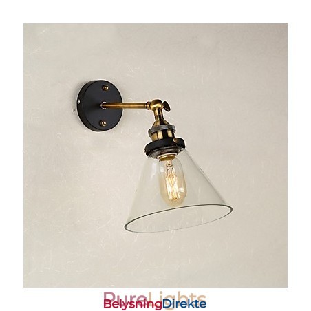 Moderne Samtids Tradisjonell Klassisk Rustikk Hytte Vintage Galvanisert Funksjon For Downlight Vegglampetter