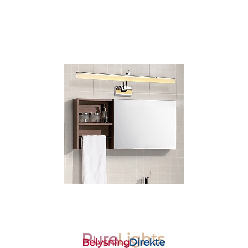 Integrert Moderne, Samtidskunst Kromfunksjon For Omgivelseslys Baderomsbelysning Vegglampe