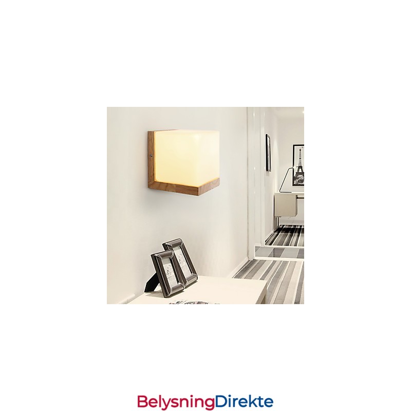 Moderne Samtidsstil Sort Oksidfinish Funksjon For Øyebeskyttelse Omgivelseslys Vegglampe Vegglampe