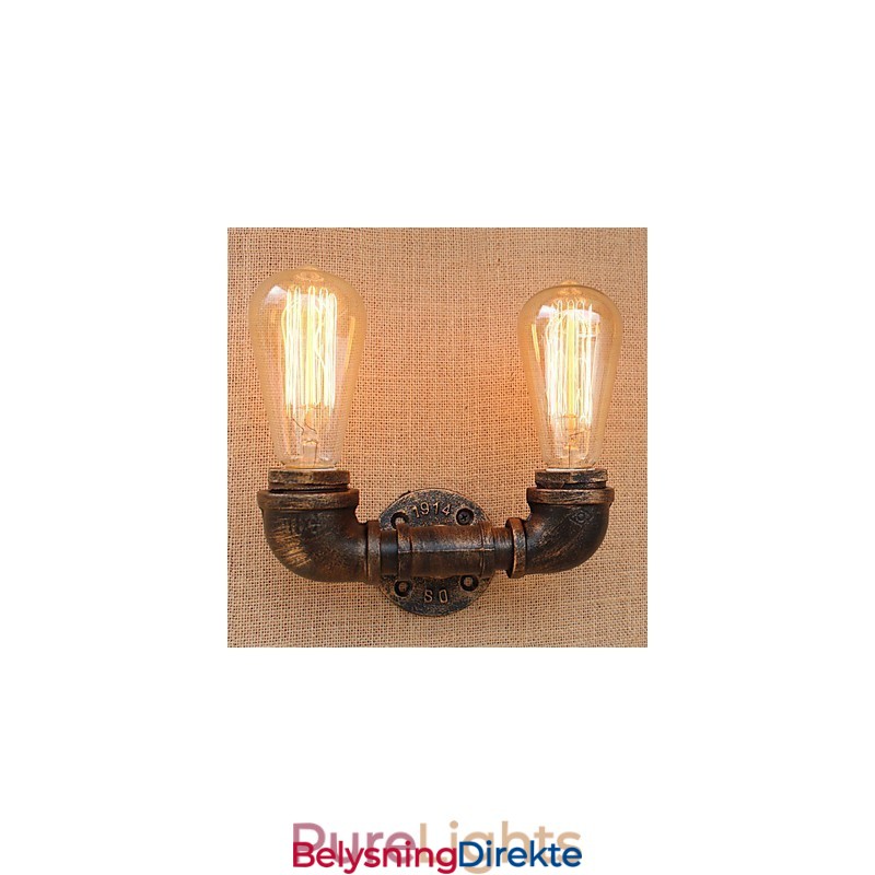 Landlig Retro-Maleri For Mini-Stil Omgivelseslys Vegglampe