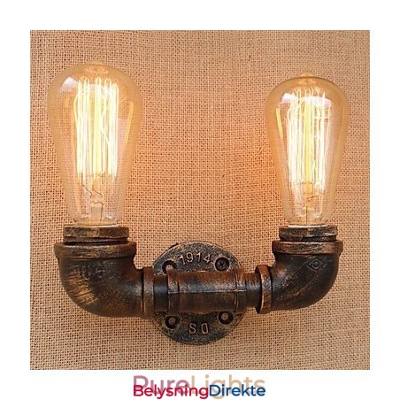 Landlig Retro-Maleri For Mini-Stil Omgivelseslys Vegglampe