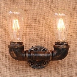 Landlig Retro-Maleri For Mini-Stil Omgivelseslys Vegglampe