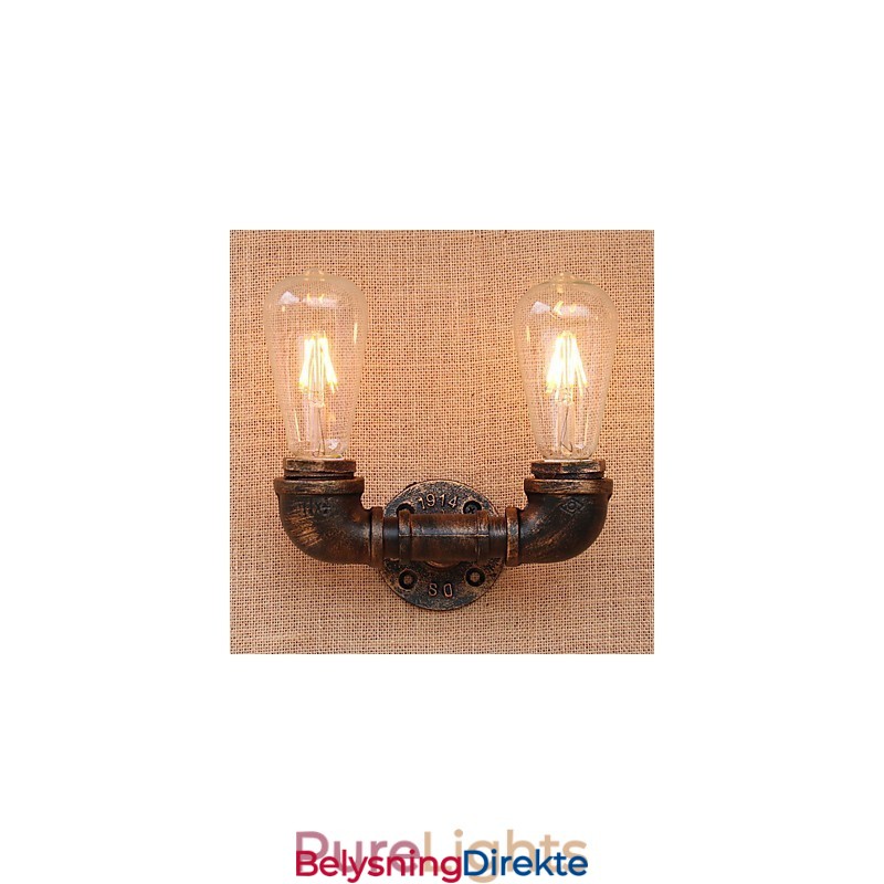 Landlig Retro-Maleri For Mini-Stil Omgivelseslys Vegglampe