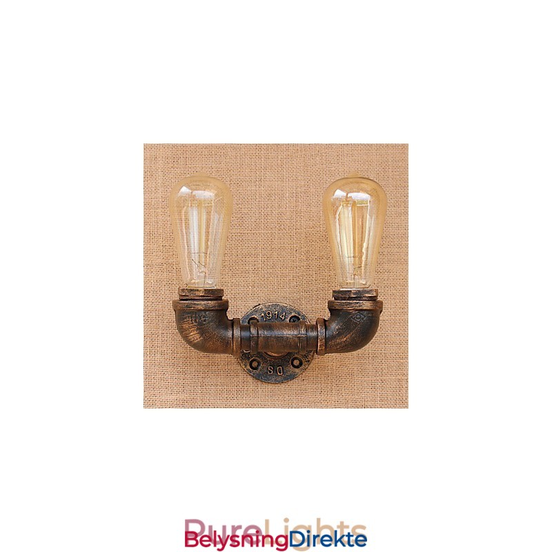 Landlig Retro-Maleri For Mini-Stil Omgivelseslys Vegglampe